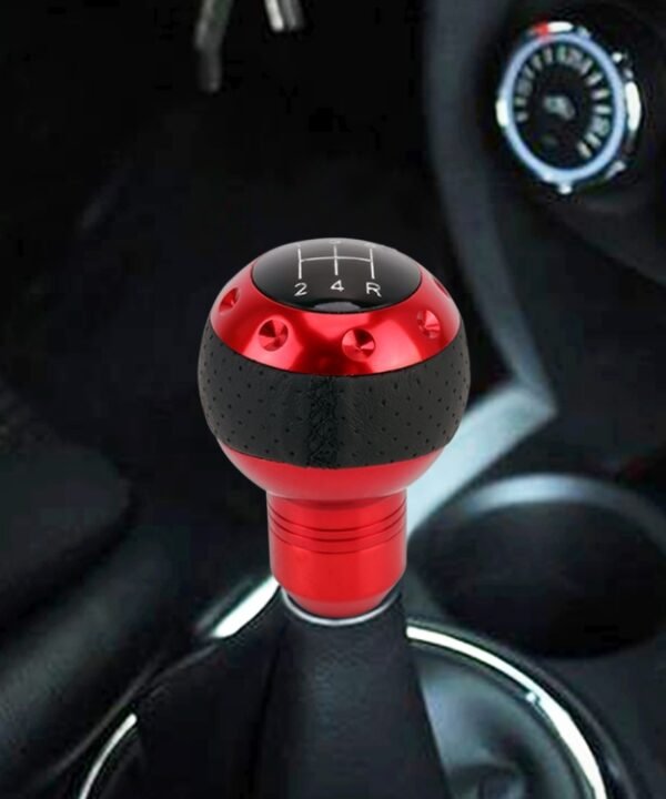 Universal Car Gear Shift Knob Modified Car Gear Shift Knob Auto Transmission Shift Lever Knob Gear Knobs, Shift Lever Knob Gear Knobs(Red)