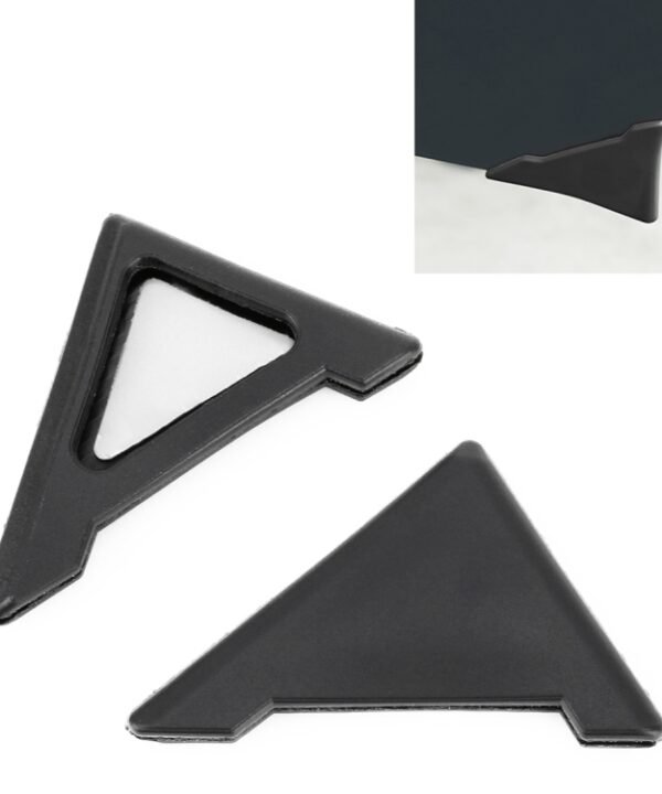 Universal Car Body Silicone Anti-collision Sticker Door corner Protector, Black, Blue, Red, White