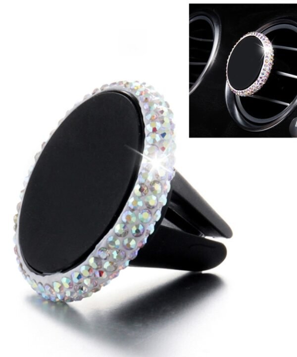 Car Diamond Magnetic Air Outlet Mobile Phone Holder, Air Outlet Holder (Colourful White), Air Outlet Holder(Black), Air Outlet e Holder(Colour), Air Outlet Holder(Pink), Air Outlet Holder(Blue), Air Outlet Holder(Red), Air Outlet Holder(White)