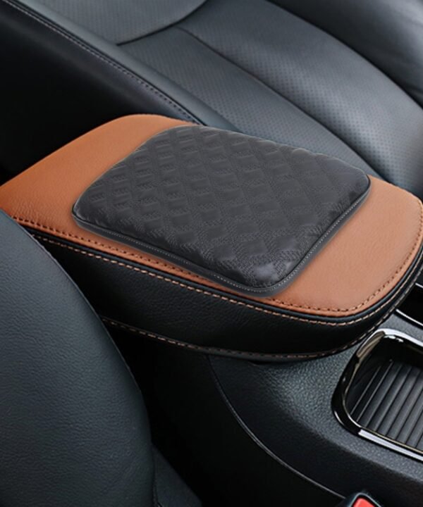 Universal Comfortable Automotive Armrest Mats Car Armrests Cover Vehicle Center Console Arm Rest Seat Box Soft Mats Cushion, Size: 29.5*21cm