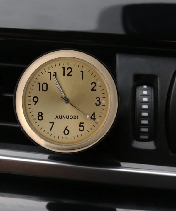 Car Outlet Clock Car Luminous Material Car Clock Car Electronic Watch Car Air Conditioning Outlet Perfume Ornaments
