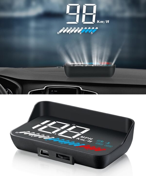 M7 3.5 inch Universal Car OBD2 + GPS HUD Vehicle-mounted Head Up Display Fuel Consumption