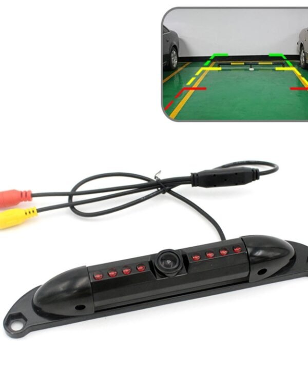 PZ423 America Car License Plate Frame 120 Degree Rear View Camera