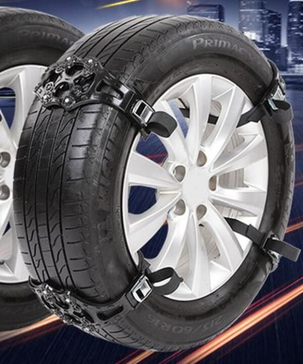 8PCS Car Snow Tire Anti-skid Chains For Family Car, Anti-skid Chains 2, Anti-skid Chains 4