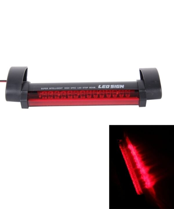 14 LEDs Red Light Car Third Brake Light, DC 12V Cable Length: 80cm
