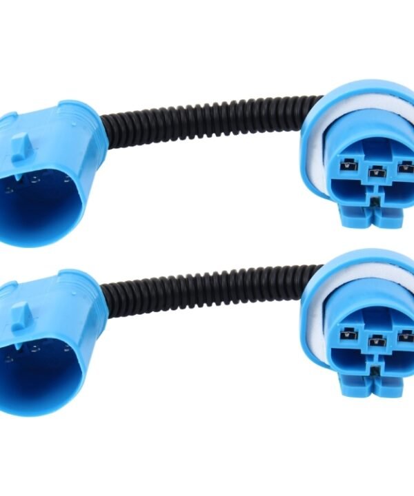2 PCS 9004/9007 Car HID Xenon Headlight Male to Female Conversion Cable