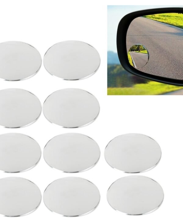 10 PCS Car Blind Spot Rear View Wide Angle Mirror, Diameter: 5.5cm