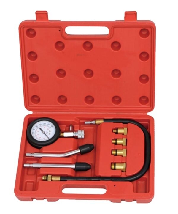 Car Mechanical Stethoscopes Mechanical Noise Detector with Pressure Gauage and Nozzles