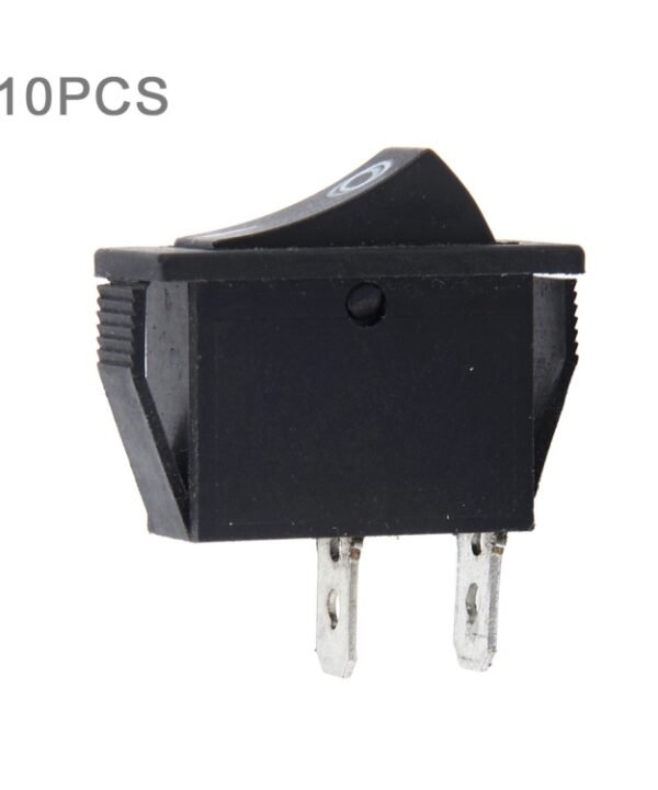 10 PCS Car Auto Universal DIY 2 Pin Boat Cap OFF- ON Push Button