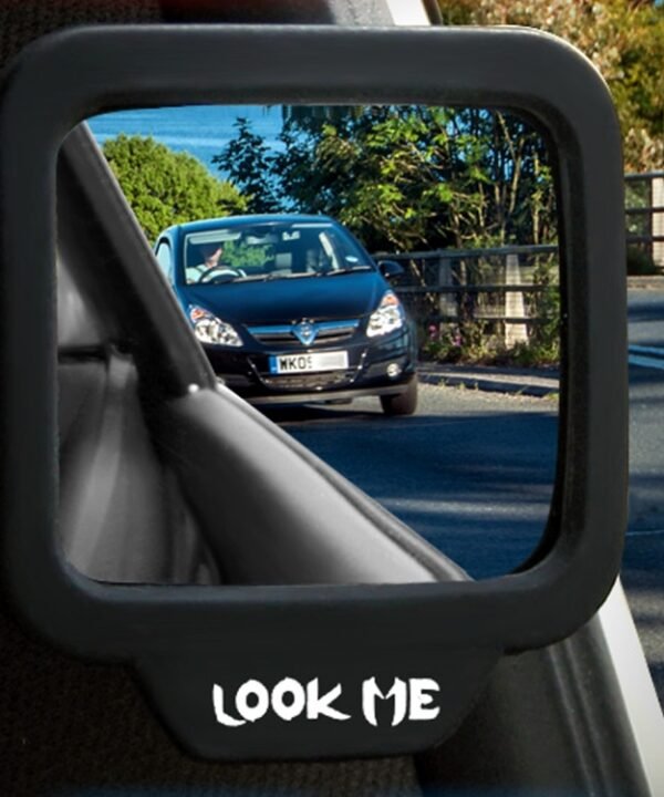 2 PCS 270 Degree Wide-angle Lens Magnetic Adjustable Rear View Mirror
