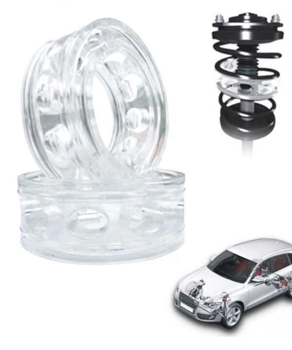2 PCS Car Auto B+ Type Shock Absorber Spring Bumper Power Cushion Buffer, Spring Spacing: 38mm, Colloid Height: 72mm