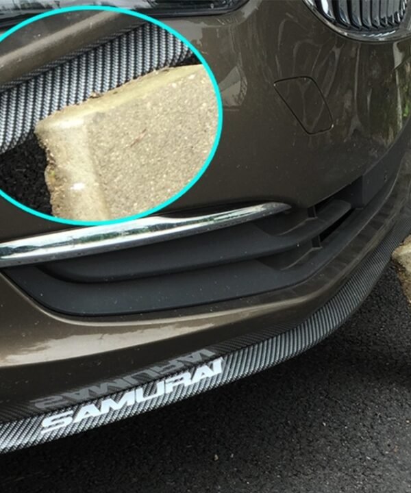 Universal 1.5m Car Front Bumper Lip Splitter Spoiler Skirt Adhesive Protector, 1.5m
