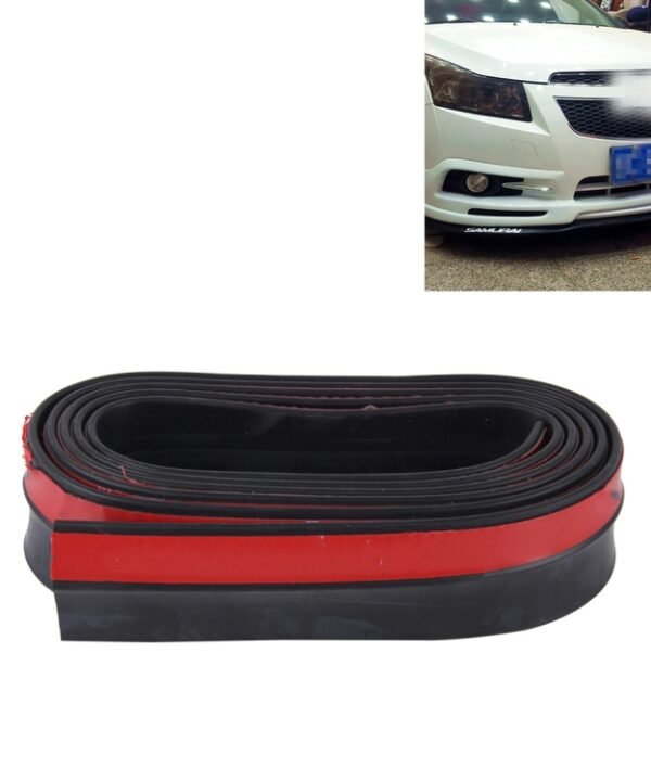 Universal 2.5m Car Front Bumper Lip Splitter Spoiler Skirt Adhesive Protector, 2.5m