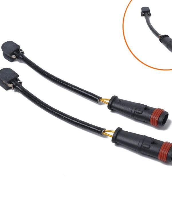 2 PCS Car Front Rear Brake Pad Sensor Cable 1715400617 for Mercedes-Benz R230 2001-2012 / W221 2005-