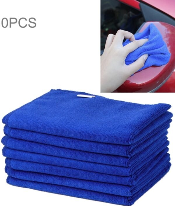 10 PCS 30cm × 30cm Microfiber Quick Dry Towels Cleaning Cloth Car Detailing Care Towels Car Care Towels