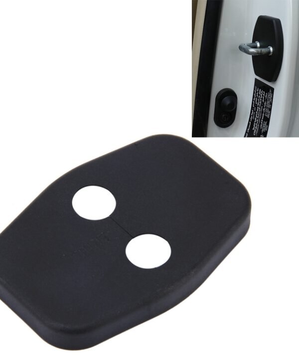 4 PCS Car Door Lock Buckle Decorated Rust Guard Protection Cover for DS3 DS4 DS5 DS5LS DS6
