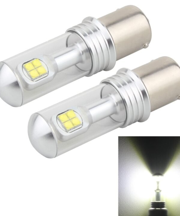2 PCS  1156/BA15S 40W 800 LM 6000K Car Turn Light Backup Light Brake Light with 8 CREE Lamps, DC 12V, 1156