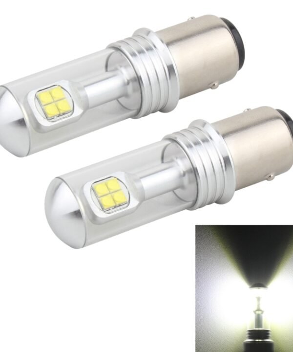 2 PCS  1157/BAY15D 40W 800 LM 6000K Car Turn Light Backup Light Brake Light with 8 CREE Lamps, DC 12V, 1157