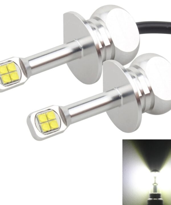 2 PCS  H1 40W 800 LM 6000K 8 CREE LEDs Car Fog Lights, DC 12V, H1