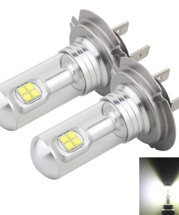 2 PCS  H7 40W 800 LM 6000K 8 CREE LEDs Car Fog Lights, DC 12V, H7