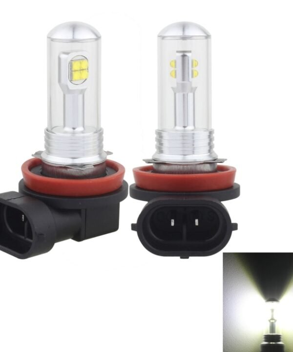 2 PCS  H8/H11 40W 800 LM 6000K 8 CREE LEDs Car Fog Lights, DC 12V, H8/H11