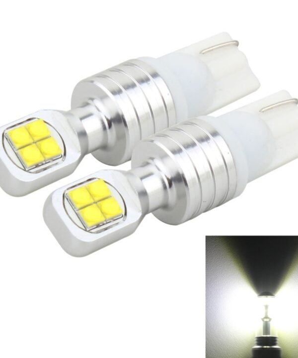 2 PCS  T10/W5W 40W 800 LM 6000K Car Clearance Light Reading Light License Light with 8 Lamp, DC 12V, Blue Light, Red Light, White Light, Yellow Light