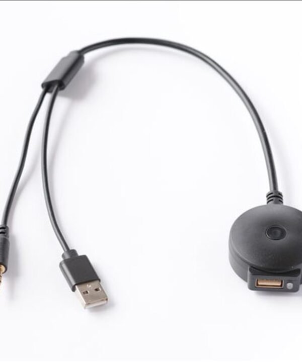 Universal Car Bluetooth Adapter Radio Stereo AUX Cable Adapter AUX USB Interface