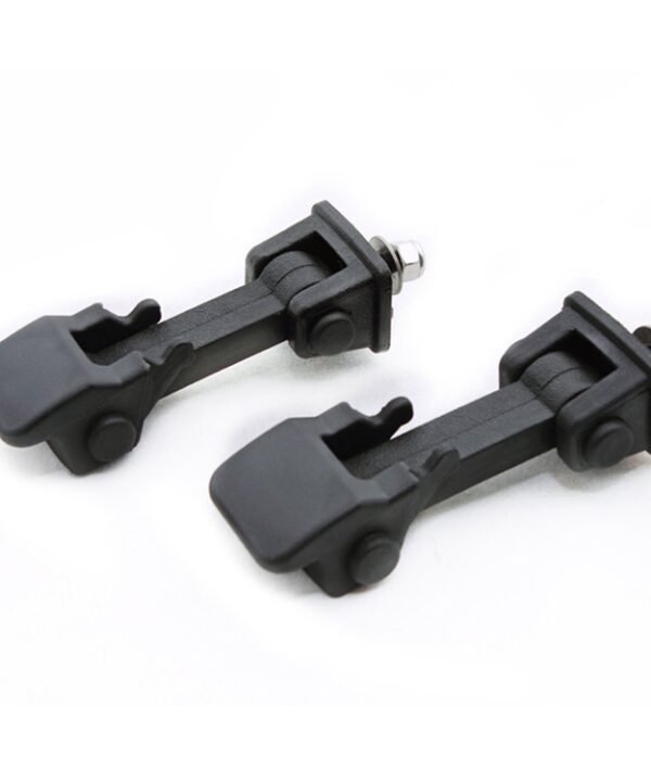 2 PCS Car Latch Locking Catch Buckle Engine Cover for Jeep Wrangler JK 2007-2017