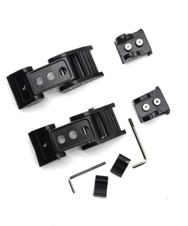 2 PCS Car Three Holes Hood Latch Locking Catch Buckle Engine Cover for Jeep Wrangler JK 2006-2017