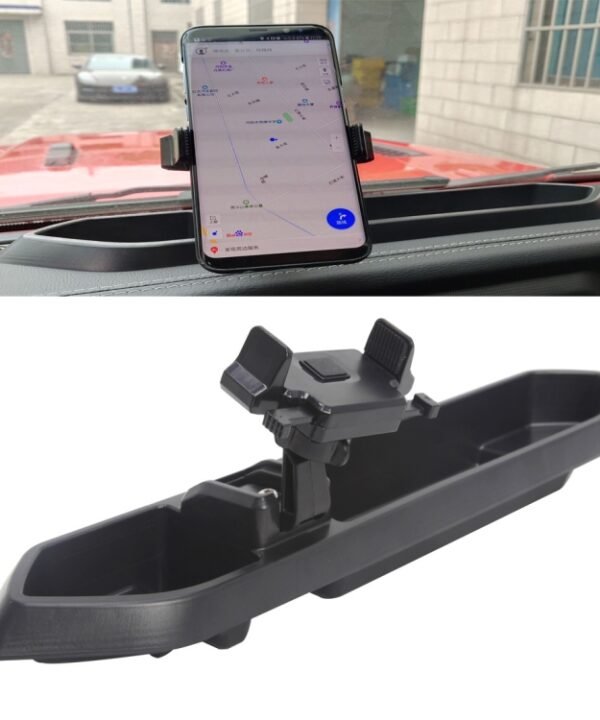 Car GPS Bracket Dash Mount Holder Cell Phone Holder for Jeep Wrangler JL 2018-