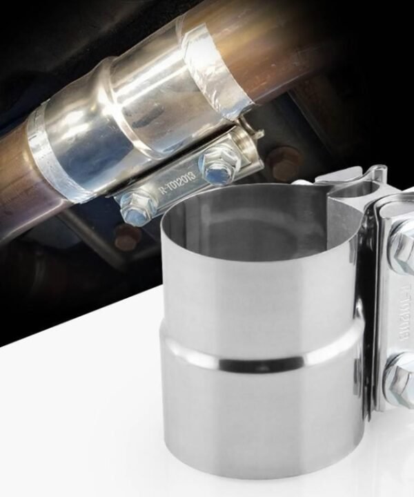 2.5 inch Car Turbo Exhaust Downpipe Stainless Steel Lap Joint Band Clamp