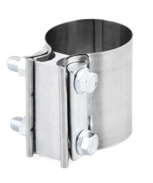 2.5 inch 63mm Car Turbo Exhaust Downpipe Stainless Steel Lap Joint Band Clamp
