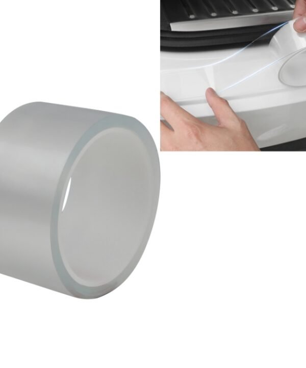 Universal Car Door Invisible Anti-collision Strip Protection Guards Trims Stickers Tape, Size: 5cm x 3m