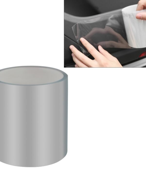 Universal Car Door Invisible Anti-collision Strip Protection Guards Trims Stickers Tape, Size: 10cm x 10m
