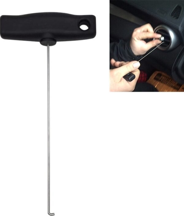 20cm Car Dashboard Removing Tool Auto Removing Tools Storage Box Air Outlet Pulling Remove Hook for Mercedes-Benz 140589023300 / Audi T40207