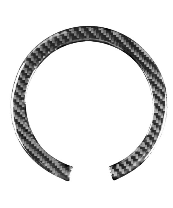 Car Steering Wheel R Chassis Carbon Fiber Decorative Sticker for BMW MINI R55 / R56 / Countryman R60 / Paceman R61