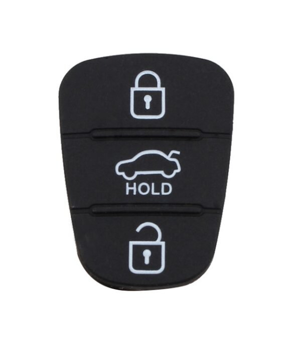 Replacement 3 Buttons Silicone Pad for Hyundai / Kia Car Key Shell, without Battery