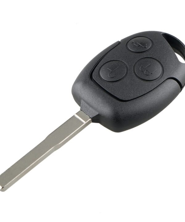 For Ford Focus Intelligent Remote Control Oval Car Key with 63 Chip 40 Bit & Battery, Frequency: 433MHz