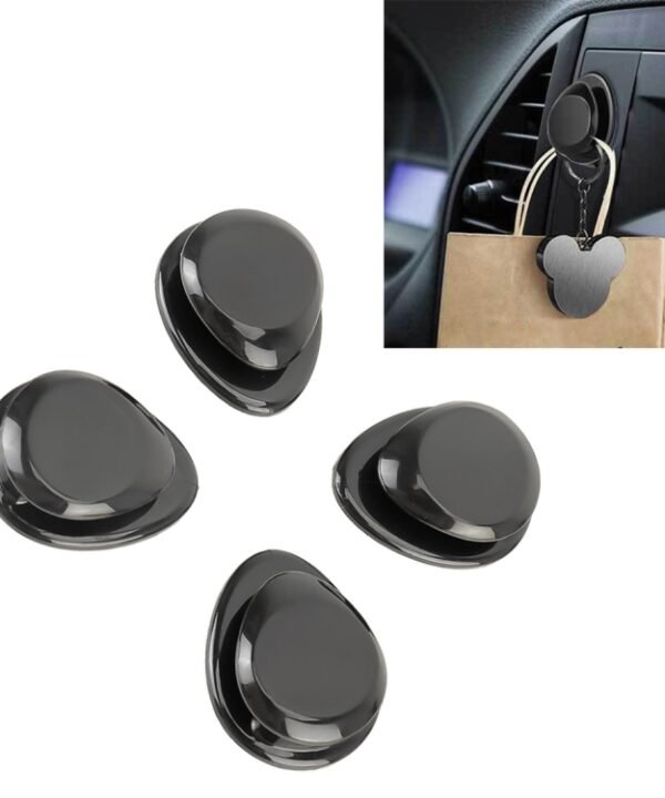 3R-2153 4 PCS Car Mini Convenient Hooks Bags Hanger Holder