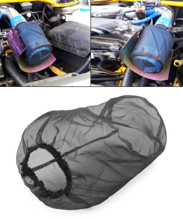 Universal Air Filter Protective Cover High Flow Air Intake Filters Dustproof Sheet, Size: 24 x 15 x 12cm