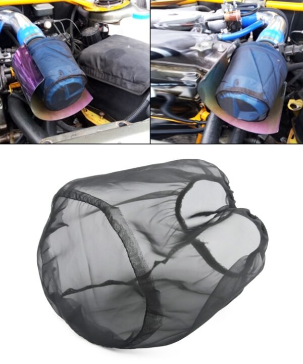 Universal Air Filter Protective Cover High Flow Air Intake Filters Dustproof Sheet, Size: 15.5 x 15.1 x 11.8cm