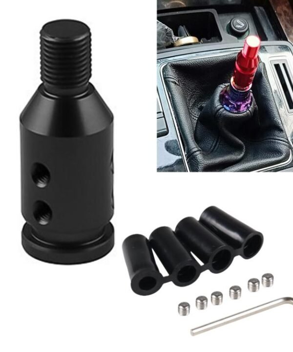 Car Threaded Shifter Gear Shift Knob Adapter 12 x 1.25