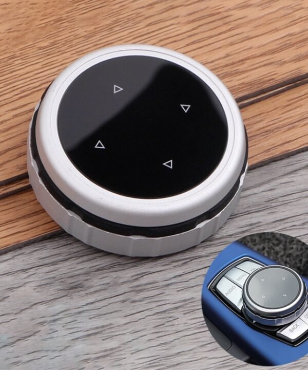 Multi-function Knob Modified IDRIVE Button Decorative Cover for BMW 1 2 3 5 Series X1 X3 X5 X6