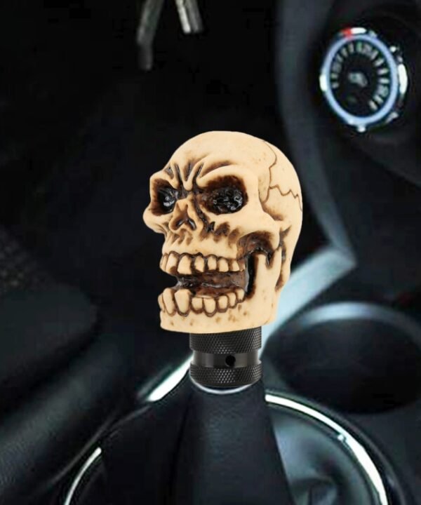 Universal Car Skull Shape Shifter Manual Automatic Gear Shift Knob