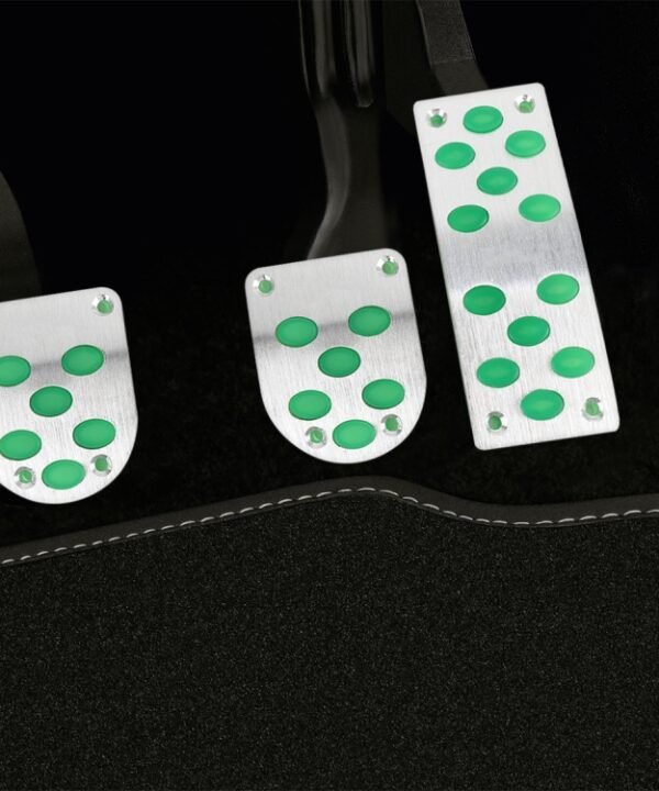 3 in 1 Small Luminous Non-Slip Automatic Gear Car Pedals Foot Brake Pad Cover Set