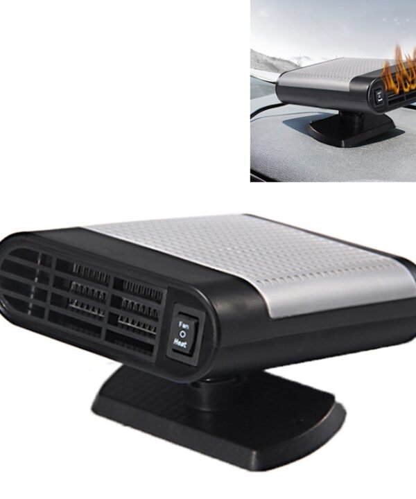 Car Heater Hot Cool Fan Windscreen Window Demister Defroster DC 12V, Purification Version, DC 12V, Purification Version (Grey), DC 12V, Purification Version (Red)