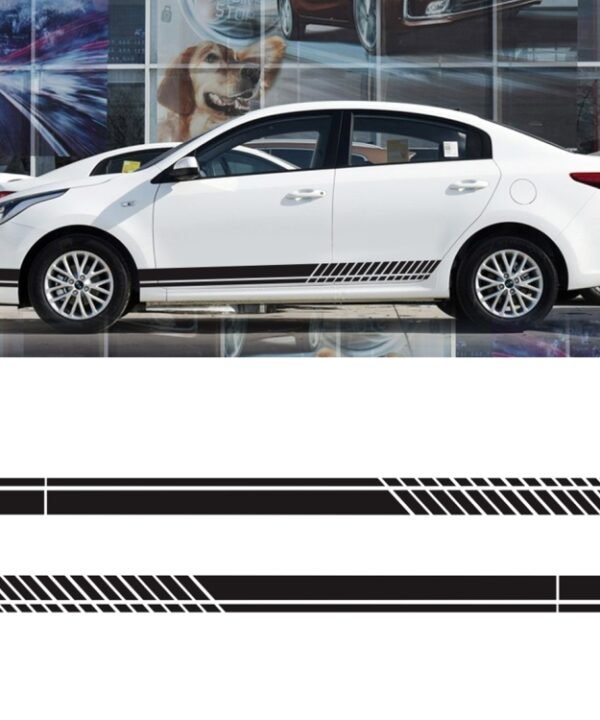 Car Styling Stripe PVC Sticker Auto Decorative Sticker, D-700