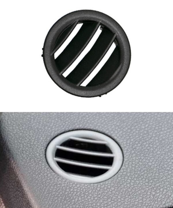 Car Right Side Dashboard Small Air Outlet Circular Air-conditioning Outlet for Mercedes-Benz C Class W204, Right Side for W204 (Black), Right Side for W204 (Brown)