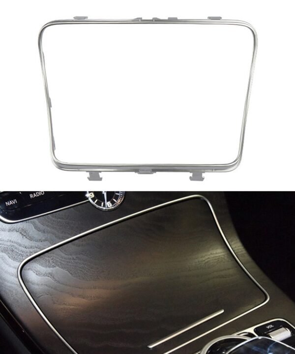 2056830900 Car Cup Holder Electroplating Trim Decorative Frame for Mercedes-Benz C Class W205