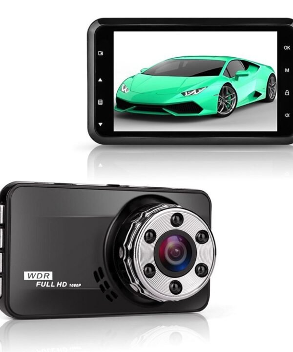 T638 Car DVR USB Hidden Driving Recorder HD Night Vision Reversing Video Monitor